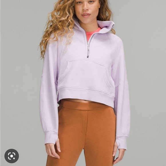 lululemon athletica Tops - Lululemon Oversized Scuba Half Zip